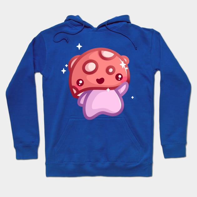 Super Cute Mushroom - Kawaii Mushroom Hoodie by perdita00